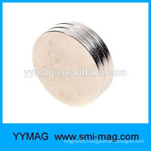 Super strong round rare earth magnetic buttons for clothing